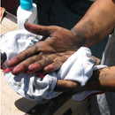 Trapo tela Blanco uso industrial. 100% Algodón. Paquete de 15lb. franela