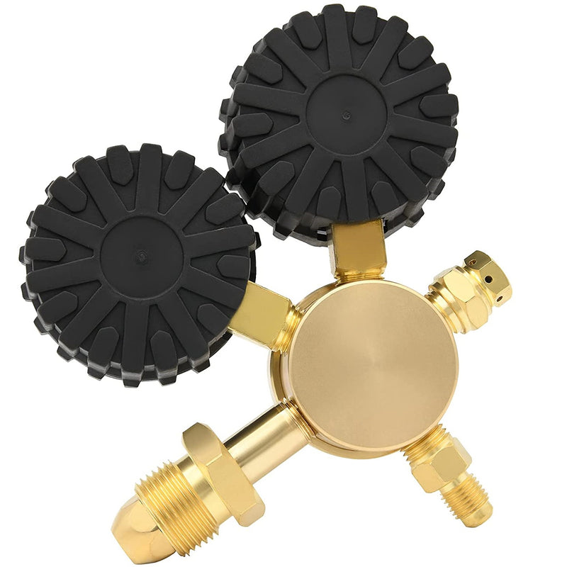 Regulador Medidor de presión de nitrógeno HVAC. manometro