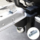 Acoplador para Remolque Universal 2 Pulgadas con Cierre Ajustable. Enganche de Acero Galvanizado para bola de enganche.