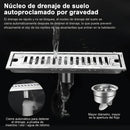 Drenaje Lineal De Piso 60Cm. Rejilla Rectangular. Desagüe Para Baño. Acero inoxidable.