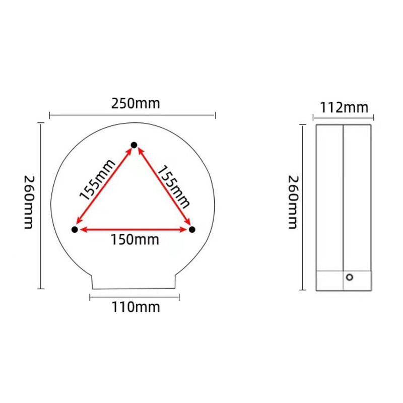 Dispensador de Papel Higiénico de Acero Inoxidable brillante. Portarrollos Jumbo para baños 250 mm