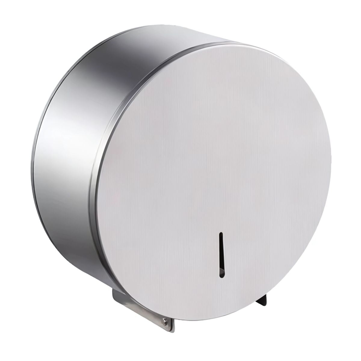 Dispensador de Papel Higiénico de Acero Inoxidable brillante. Portarrollos Jumbo para baños 250 mm