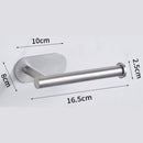 Portarrollos de Papel Higiénico en Acero Inoxidable. Montaje Autoadhesivo.