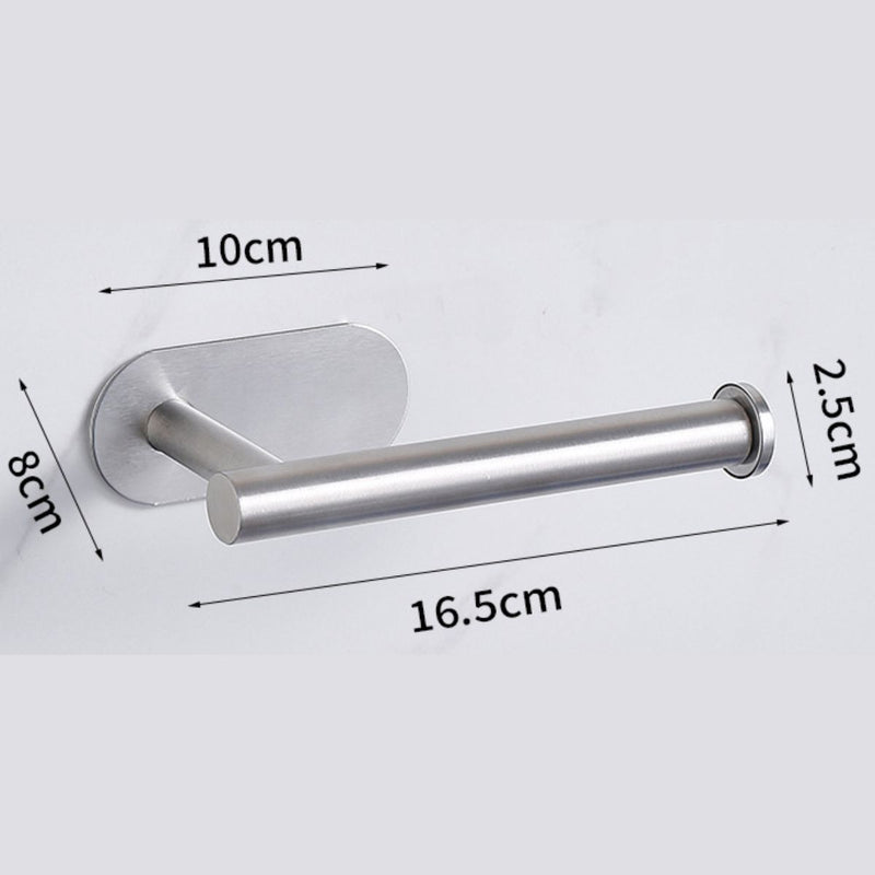 Portarrollos de Papel Higiénico en Acero Inoxidable. Montaje Autoadhesivo.