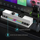 Consola de Audio con Micrófonos Inalámbricos. Mezcladora de Sonido Portátil con Efectos y Micrófonos. Karaoke en casa.