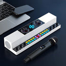 Consola de Audio con Micrófonos Inalámbricos. Mezcladora de Sonido Portátil con Efectos y Micrófonos. Karaoke en casa.
