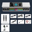 Consola de Audio con Micrófonos Inalámbricos. Mezcladora de Sonido Portátil con Efectos y Micrófonos. Karaoke en casa.