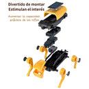 Juguete Robot Solar para Niños 2 en 1 Perro y Gato. Kit Educativo STEM de Energía Solar.