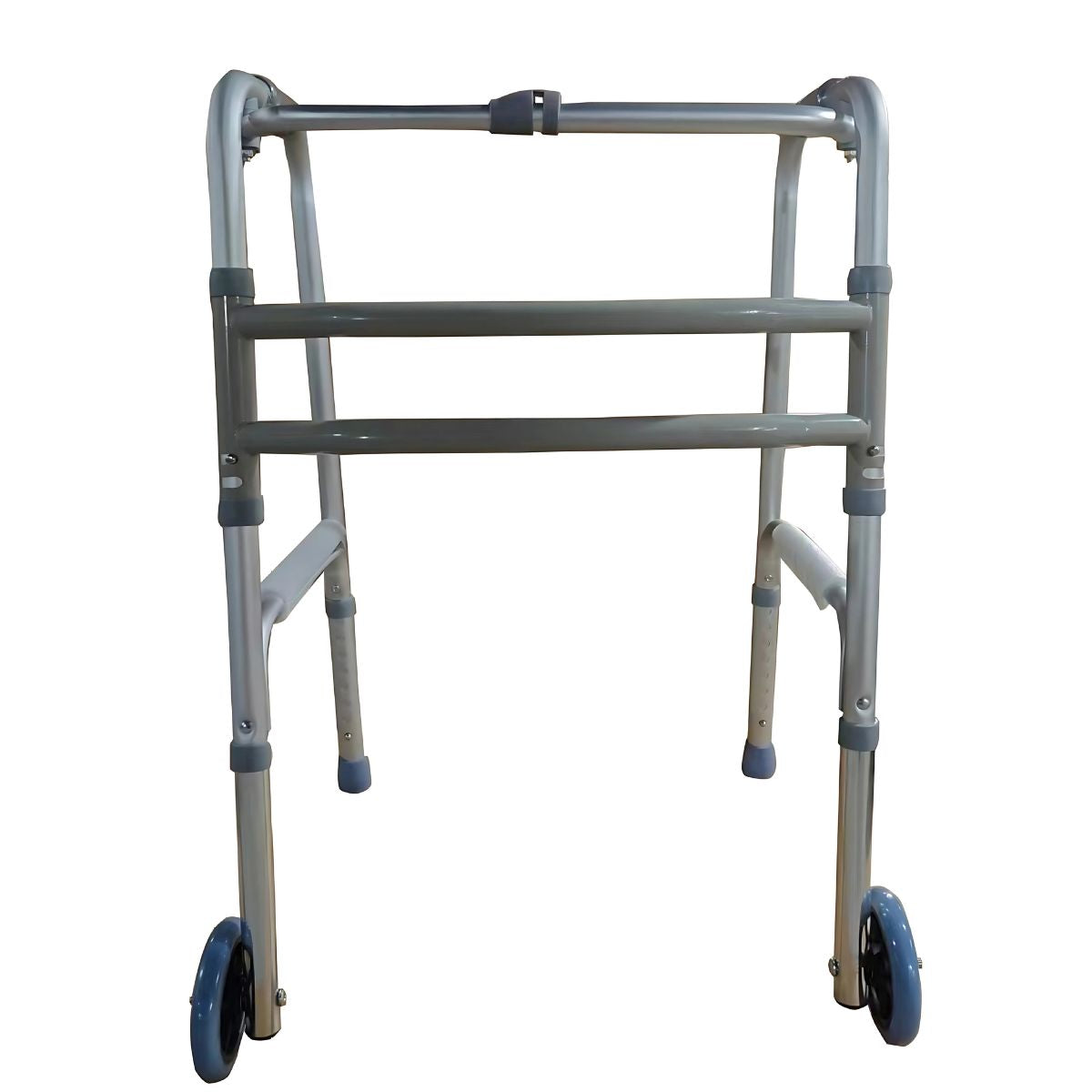 Andadera Para Adultos mayores, Plegable y Ajustable Con Ruedas Delanteras. Andador Ortopédico con Ruedas.