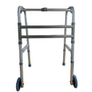 Andadera Para Adultos mayores, Plegable y Ajustable Con Ruedas Delanteras. Andador Ortopédico con Ruedas.