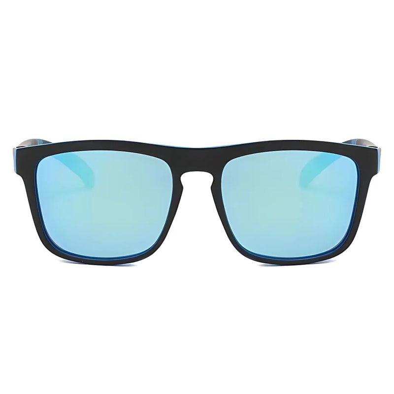 Gafas De Sol Polarizadas UV400 Lentes De Sol con Lente Espejo Azul