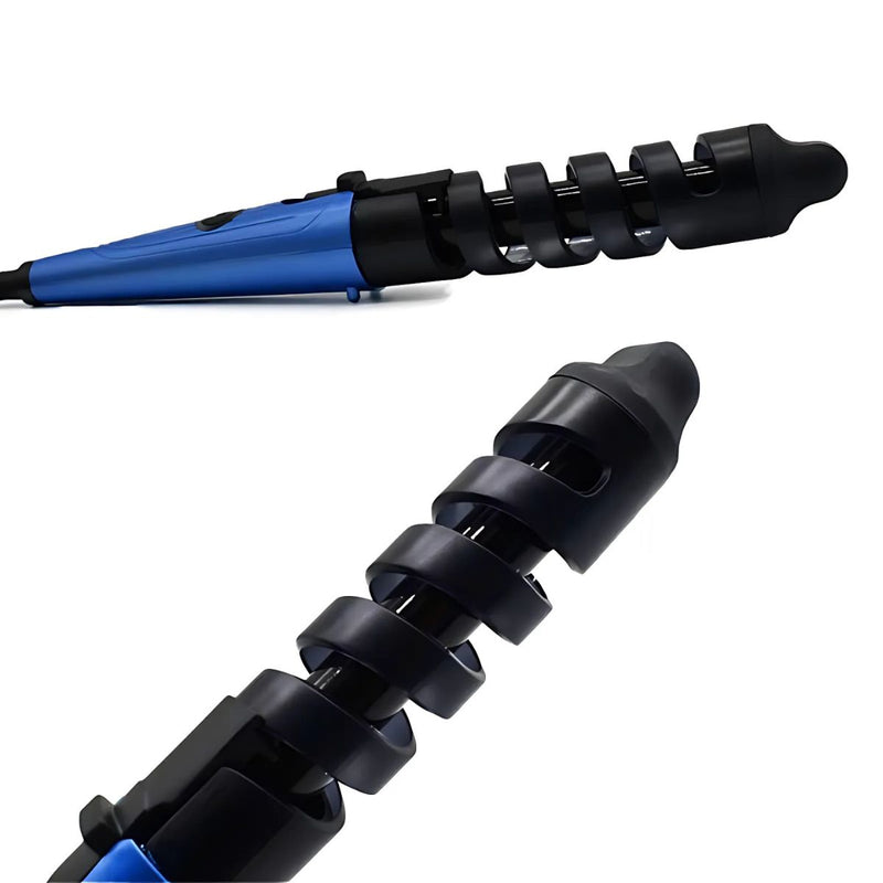 Plancha, Rizador y Peine Térmico de Titanio. Set Profesional 3 en 1 para Cabello. Con Control de Temperatura.