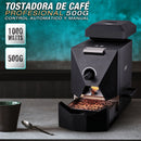Tostadora de Café Profesional 500g. Máquina Tostadora de Café en Grano 1000W. Control Automático y Manual.