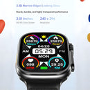 Smartwatch Deportivo 49mm con Llamadas Bluetooth. Reloj Inteligente con Pantalla 2.01”, NFC y Monitoreo de Salud. Resistente IP65.