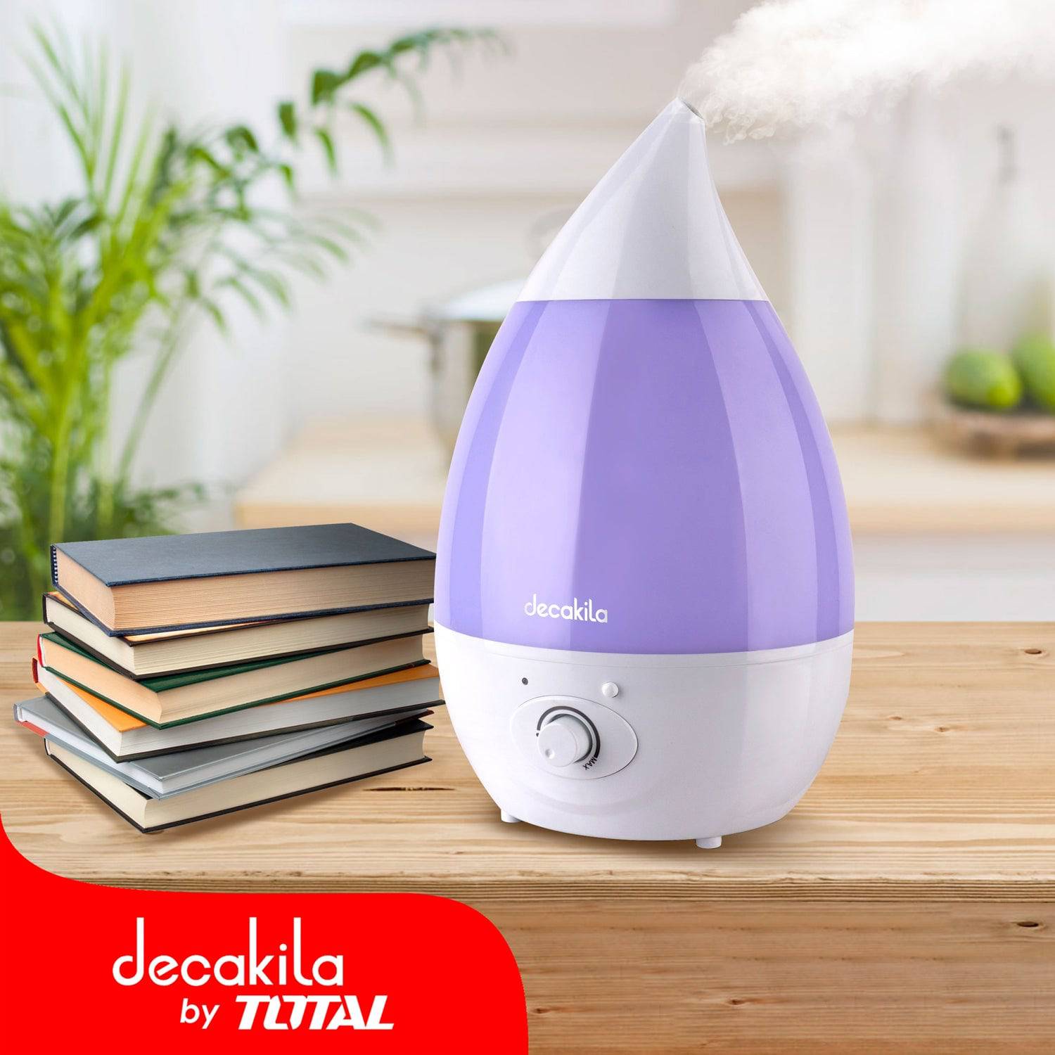 Humidificador Ultrasónico. 25W. 1.6L.  Capacidad De Humedad. 200-300Ml/H