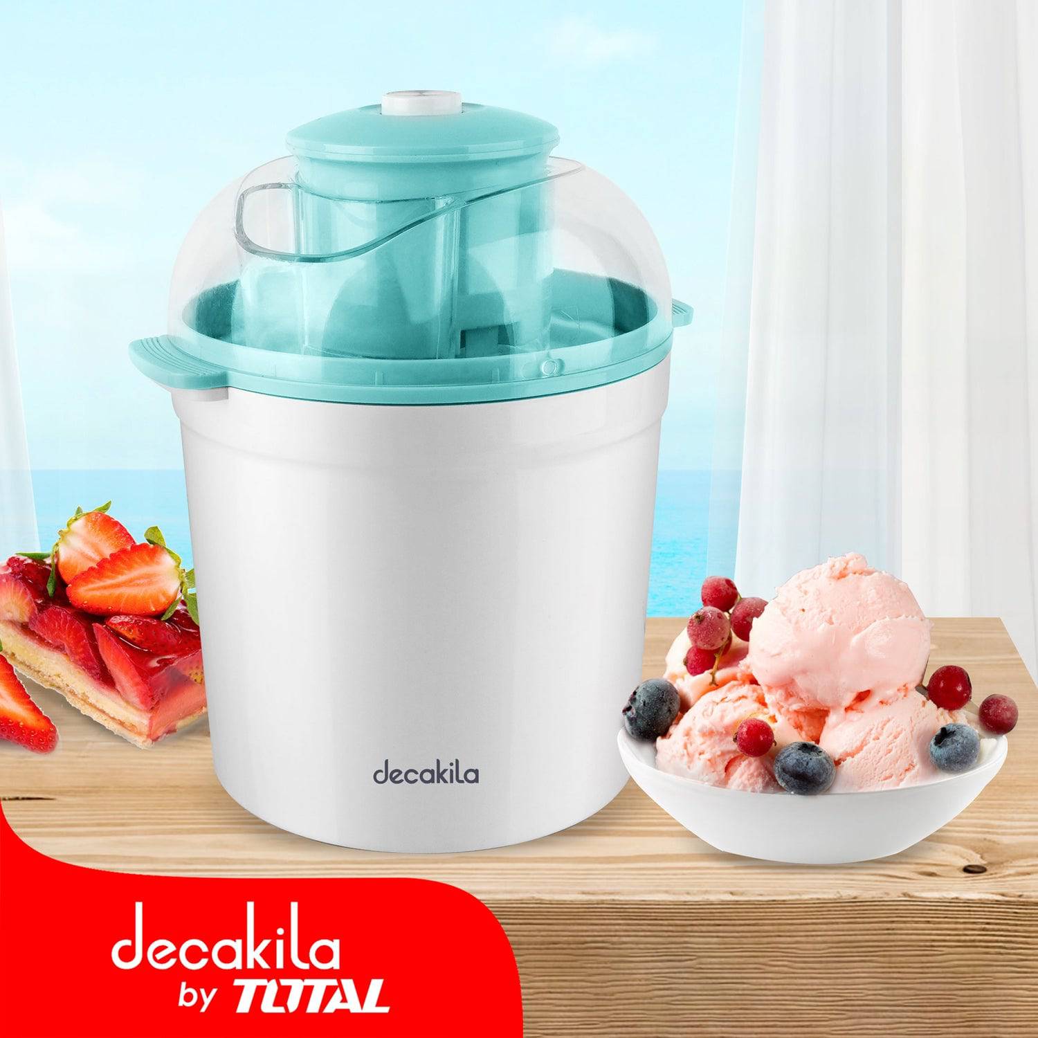 Máquina De Helados 1.5L 12W. 120V/60Hz.