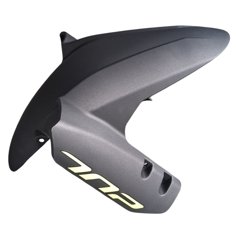 Guardabarros delantero negro con sticker (TRK702X) FRONT FENDER I SATIN BLACK BA WITH STICKER