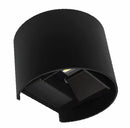 Lámpara de Pared Exterior Negra LED 6W 3000K 600lm - Iluminación Cálida para Exteriores .Luminaria.