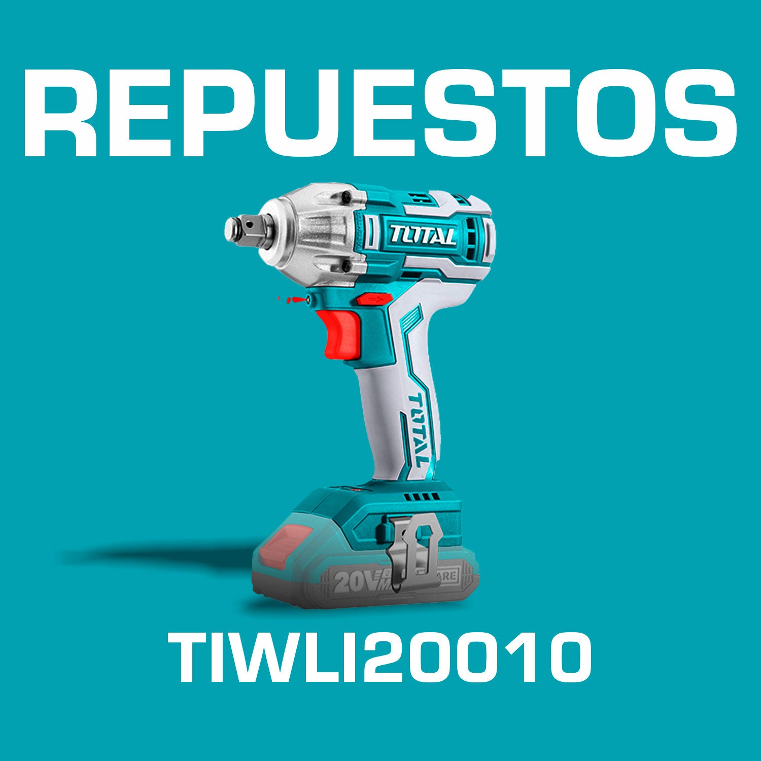 Tiwli Repuestos Llave Impacto Dado Cuadrado 1/2