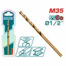 Broca de Cobalto M35 HSS Para Metal 7/32" (Unidad)