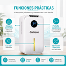 Deshumidificador Eléctrico 350ml/Día Para Áreas De 15–25M² Con Pantalla Táctil, Depósito De 2.5L y Temporizador 40W.