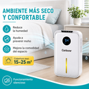 Deshumidificador Eléctrico 350ml/Día Para Áreas De 15–25M² Con Pantalla Táctil, Depósito De 2.5L y Temporizador 40W.