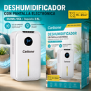 Deshumidificador Eléctrico 350ml/Día Para Áreas De 15–25M² Con Pantalla Táctil, Depósito De 2.5L y Temporizador 40W.