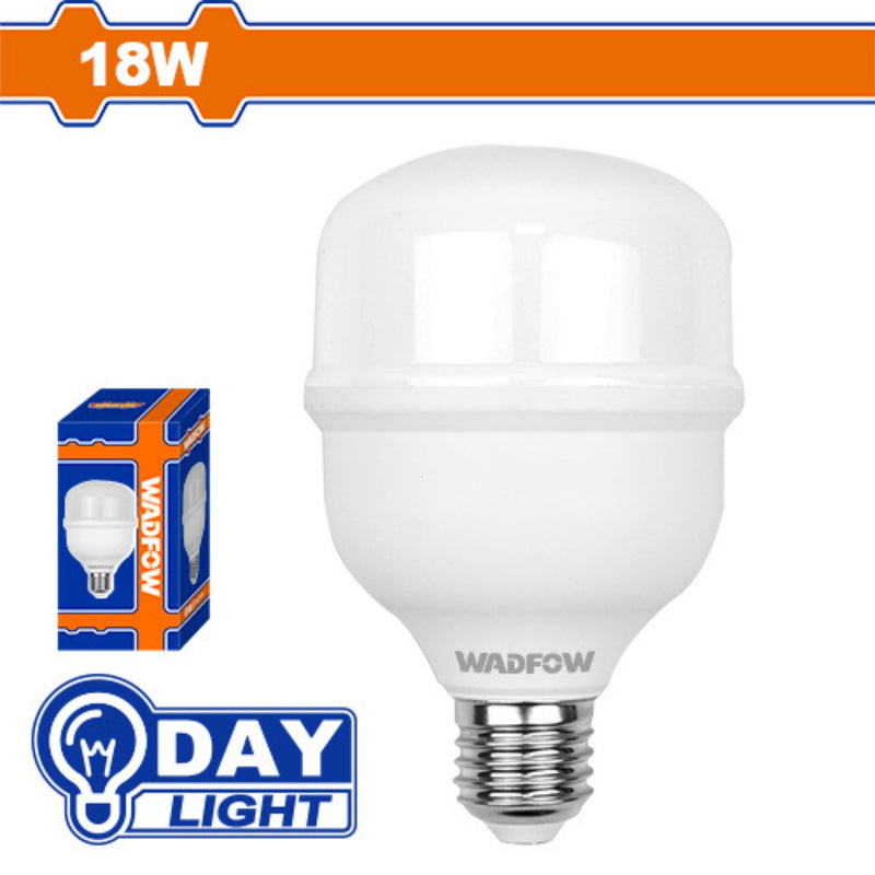 Bombillo LED T 18W 6000K 110-240V~50/60Hz. Luz Diurna. 25000 horas. Base E27. Foco