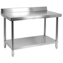 Mesa De Trabajo Con Protector Contra Salpicaduras 1000 X 700 X H 850