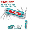 Set de 8 llaves torx