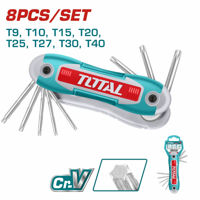 Set de 8 llaves torx