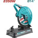 Tronzadora 14" 110-120V~60Hz. Potencia 2350W. Velocidad Max. 3800 Rpm. 355 X 25.4 X 3 Mm.