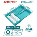 Rodillo para pintar + bandeja  de 9" con 2  repuestos