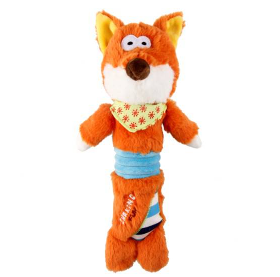 Juguete Plush Zorro Naranja Para Mascota