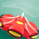 Pelota Transformable 2 en 1. Se Transforma en Disco. Juguete Interactivo con Luz LED.