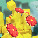 Pelota Transformable 2 en 1. Se Transforma en Disco. Juguete Interactivo con Luz LED.