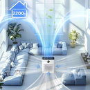 Purificador de Aire Multifuncional para Hogar y Oficina. Funcionamiento Silencioso. Alcance Hasta 40 m².