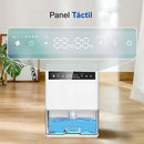 Deshumidificador Eléctrico Digital 2.6L. Ideal para Closets, Armarios, Cuartos y Baños. Extractor de humedad.