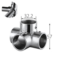 Barandas Tubo Redondo Satinado