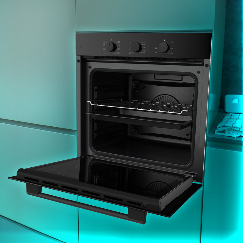 Horno Empotrable de 60 cm Capacidad 68L 110V Rango 0°C a 250°C