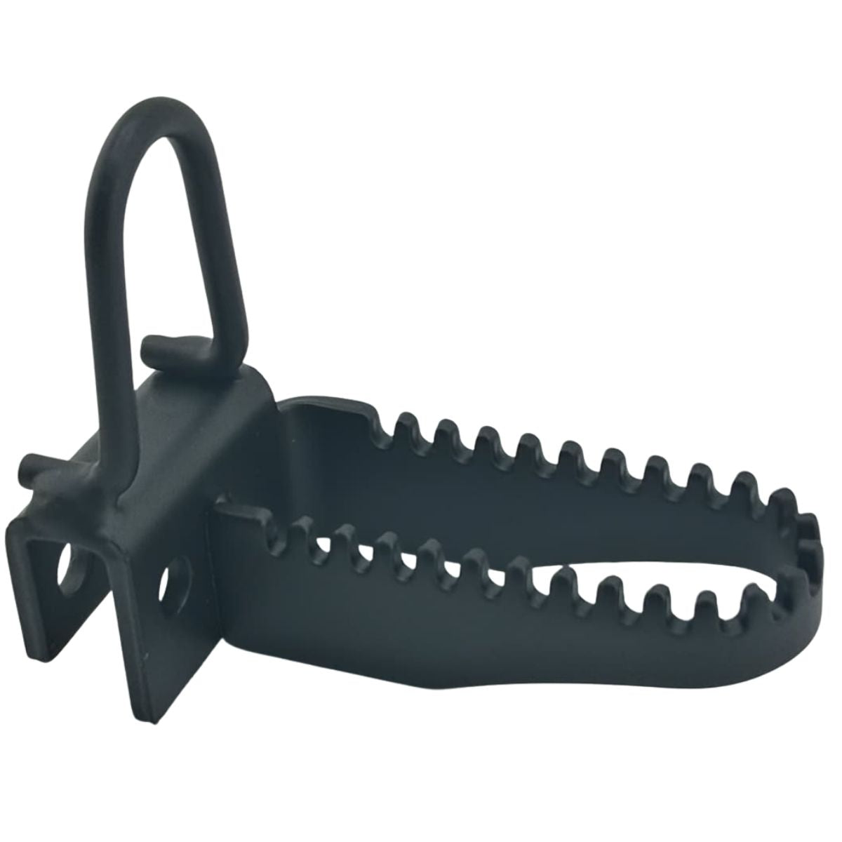 Posa pie del pedal de freno trasero (TRK702) MOUNTING BRACKET BLACK