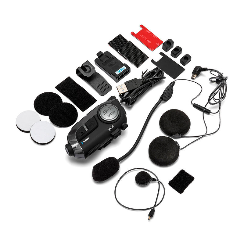 Intercomunicador Bluetooth para Casco con cámara frontal S11