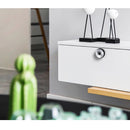 Cerradura Inteligente con huella dactilar de 1 solo toque para cajones.