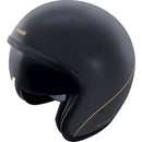Casco Leoncino Negro/Gold Talla L