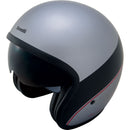 Casco Leoncino Plateado/Black Talla L