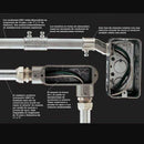 Conector Cajilla Metalica - Tuberia Liquid Tigth De 1/2".  Material Zinc. Certificado UL-E365150.