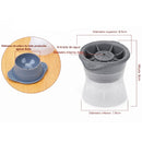 Molde Para Hielo Esférico De Silicona De Grado Comestible Libre De BPA. Molde Para Bola De Hielo 6cm Diámetro (2Unds)