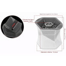 Molde Para Cubos Hielo De Silicona de 2" (5.1cm) de De Grado Alimenticio Libre De BPA. (2 Unds)