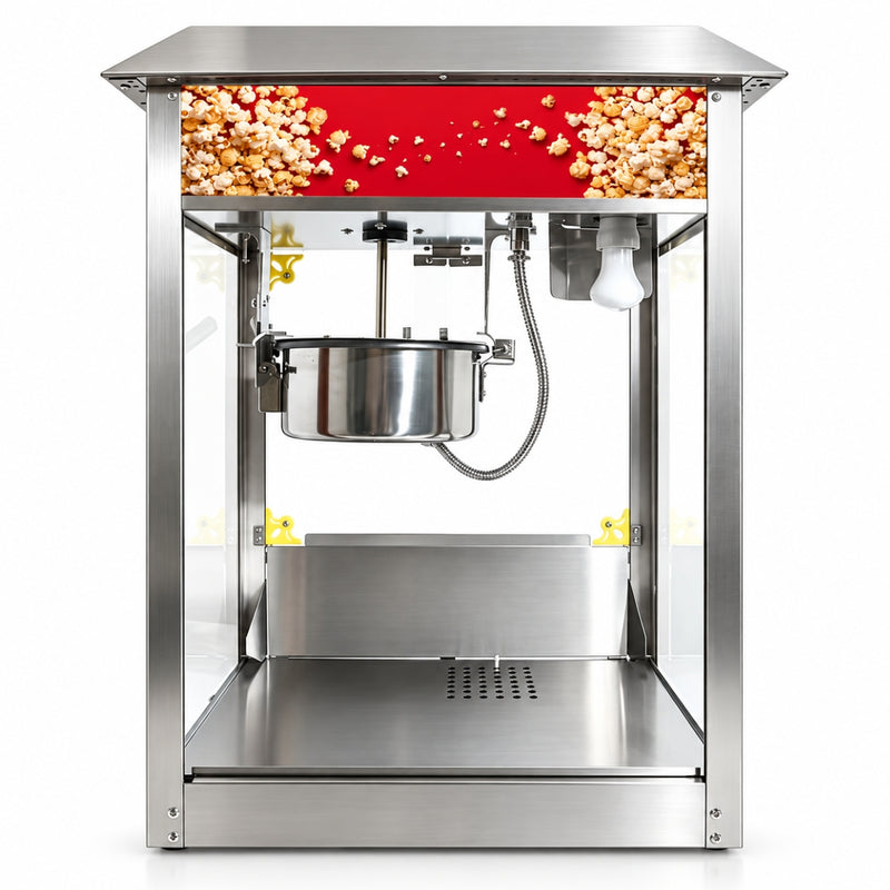 Maquina de Popcorn 8 onzas. Electrica 110/60htz. 1.3 kw 56*42*74 cm.(6 meses) millo palomitas cotufas
