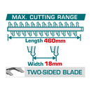 Cortadora de Arbustos Batería Litio 20V.